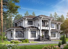 Дом из клееного бруса Ривьера