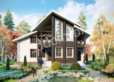 Дом из клееного бруса Под другим углом