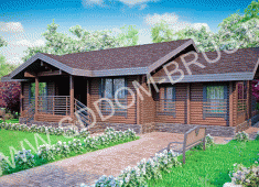 Дом из клееного бруса Вишневый сад