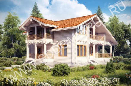 сколько стоит построить дом из клееного бруса 200 кв м
